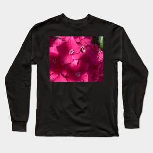 Perfect Pink Hydrangea in the Shadows. Long Sleeve T-Shirt